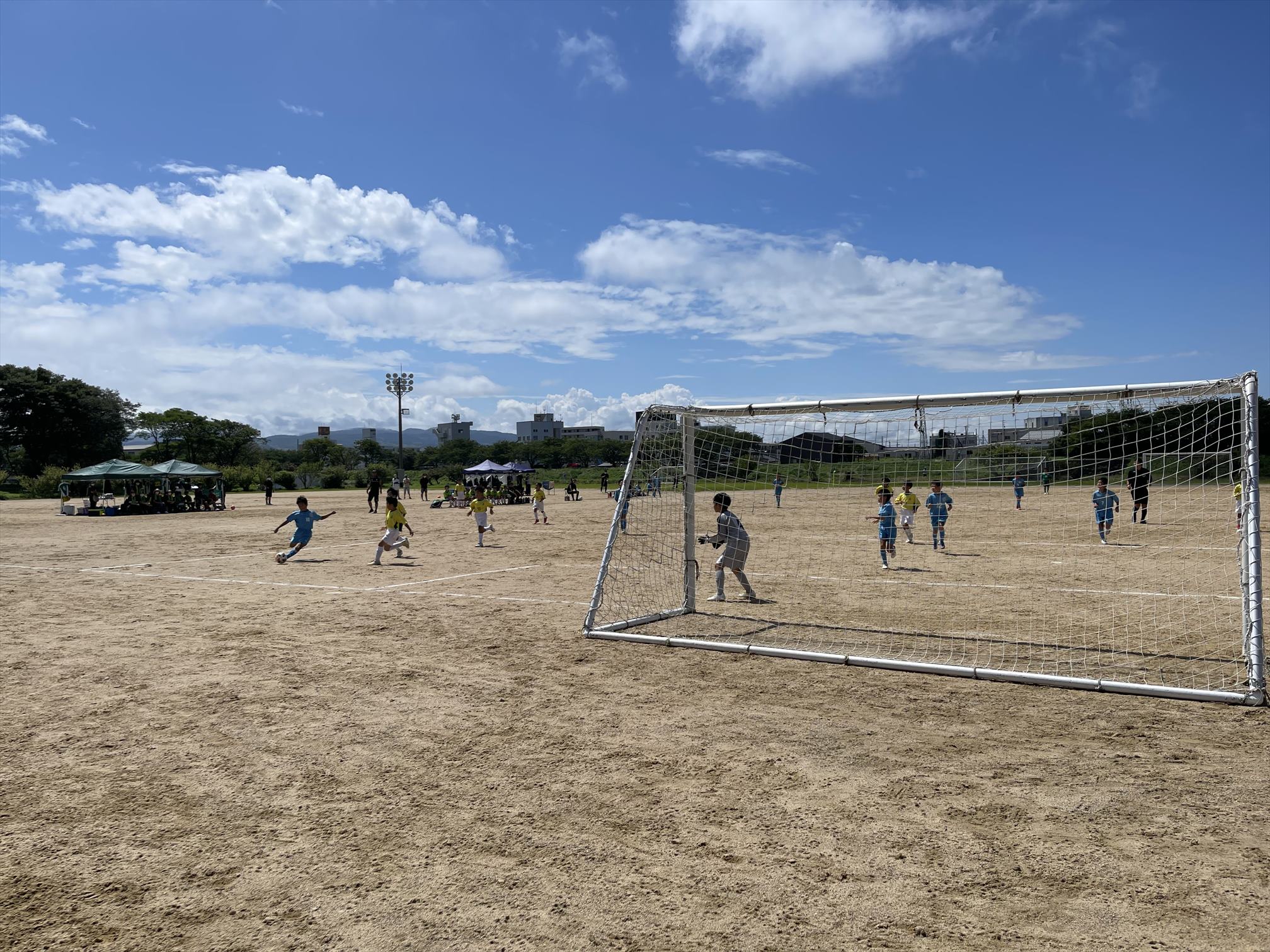 試合風景